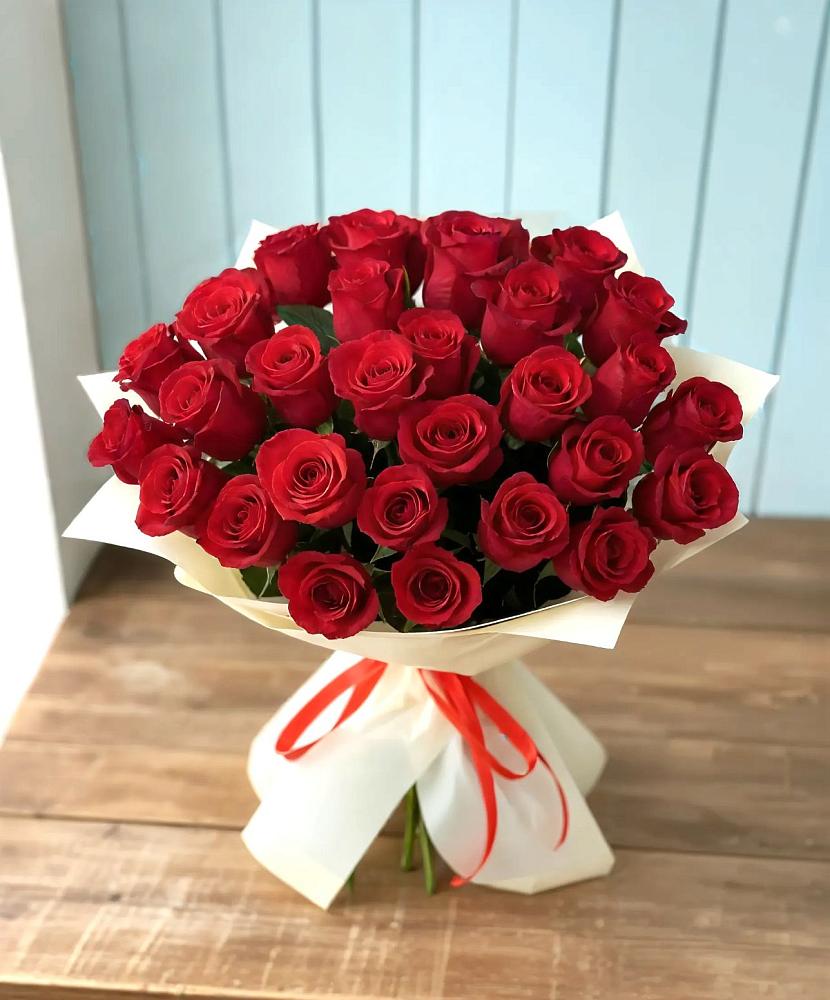 Букет 29 Красных роз в Североонежск