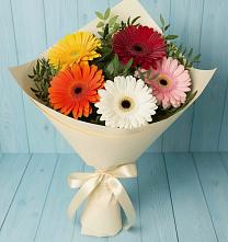 Букет цветов из:  Герберы в Североонежск