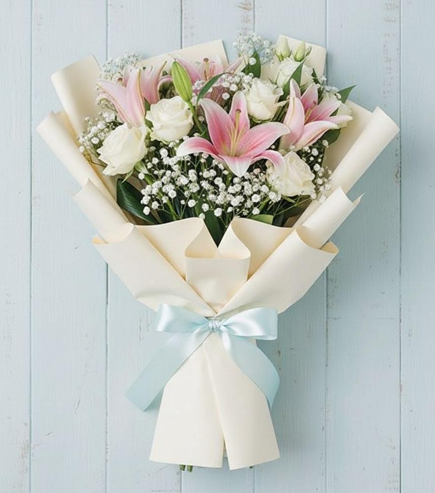 Букет цветов из: Лилии в Североонежск