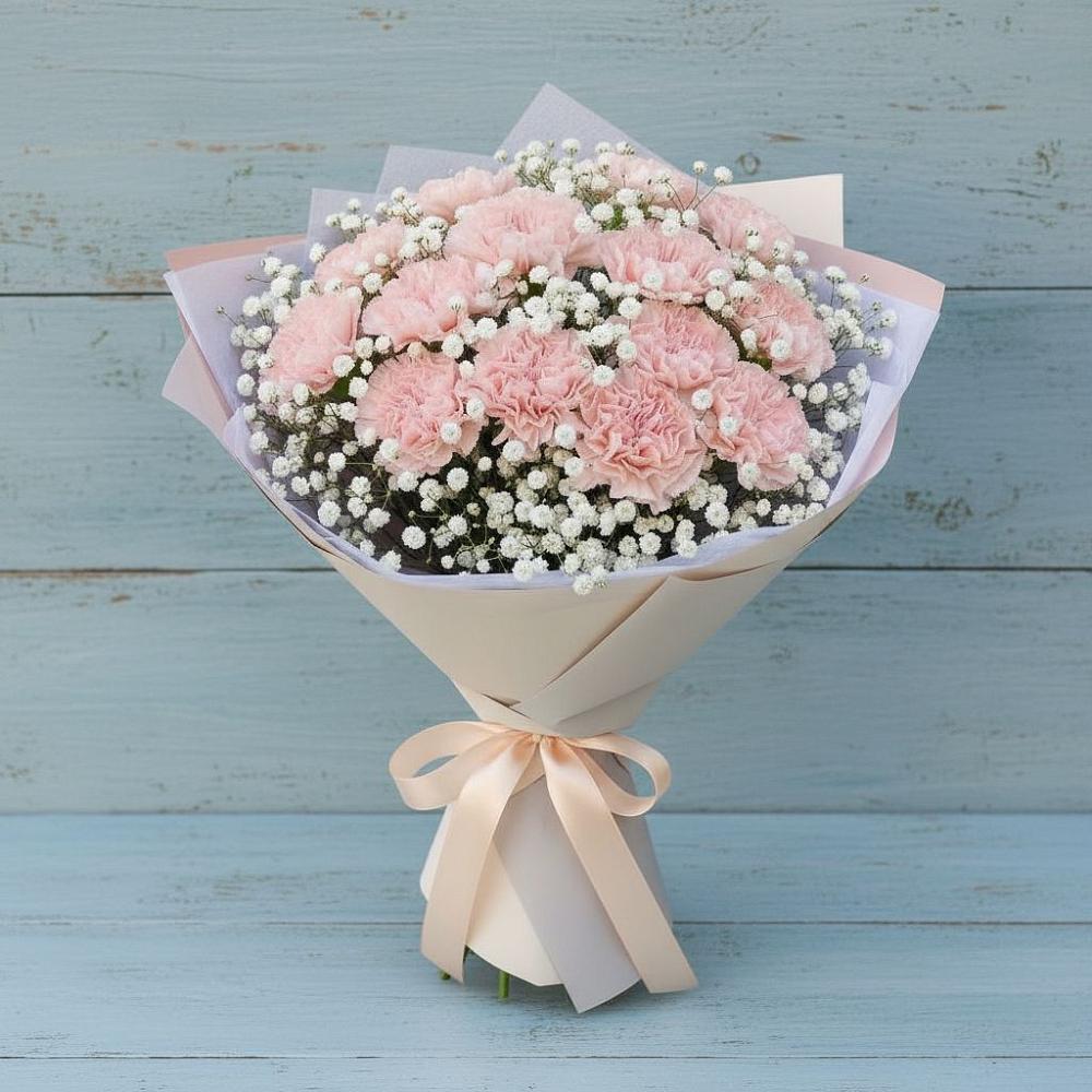 Букет цветов из: Гвоздики в Североонежск