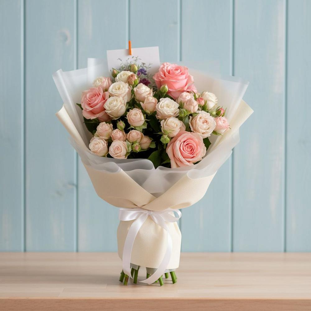 Букет цветов из: Розы в Североонежск