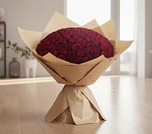 Букет 101 Красная роза в Североонежск
