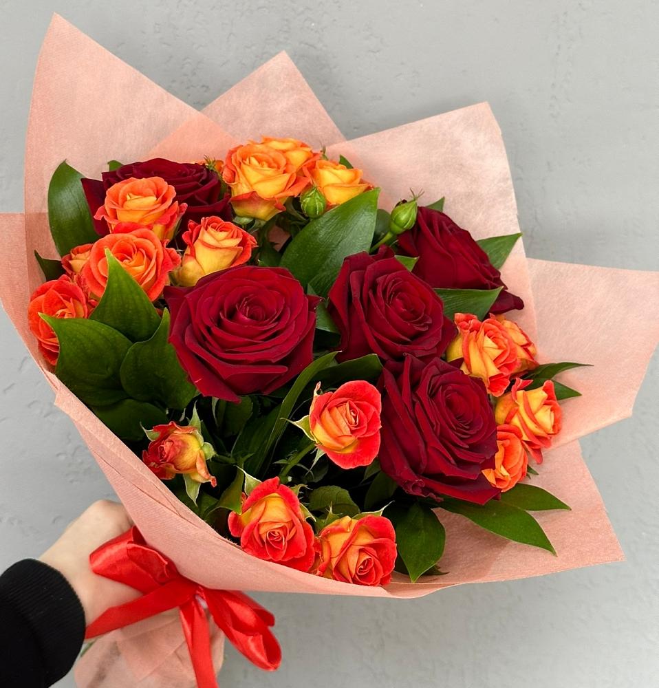 Букет Любовь и восторг в Североонежск