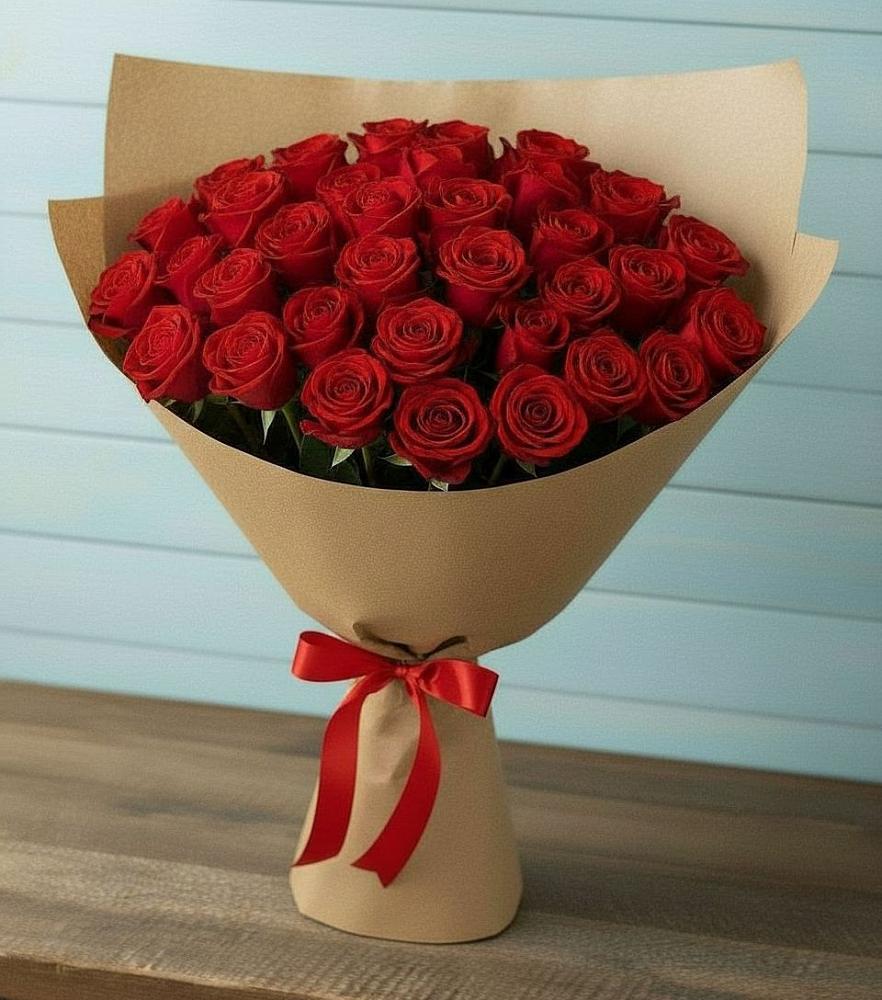 Букет Красные розы Милано в Североонежск