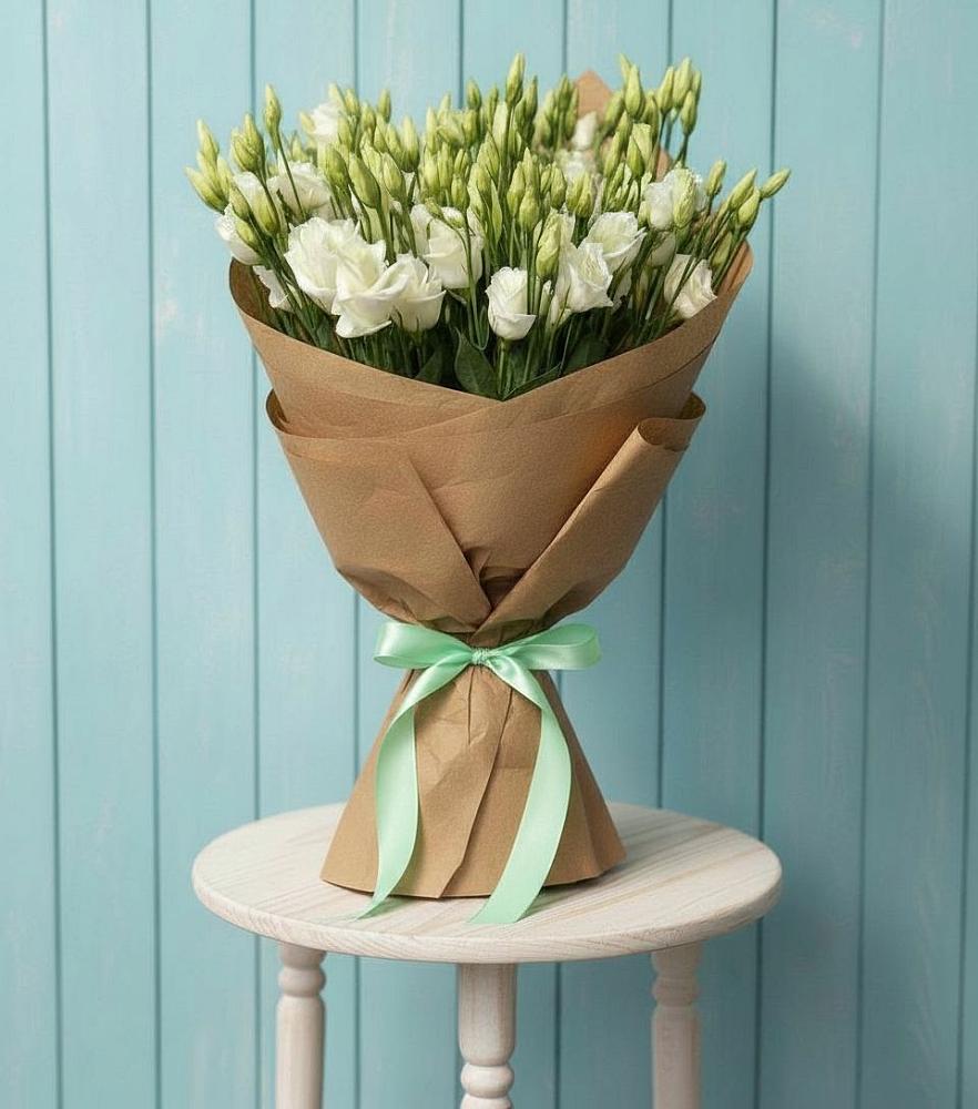 Букет цветов из: Лизиантусы в Североонежск