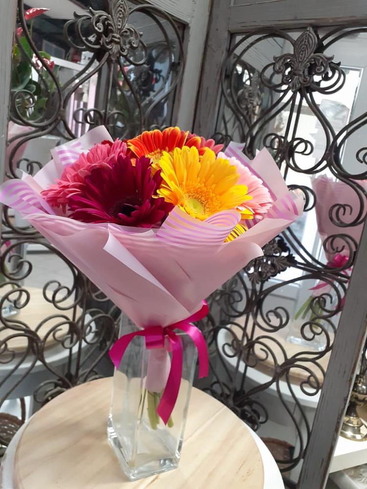 Букет цветов из: Герберы в Североонежск