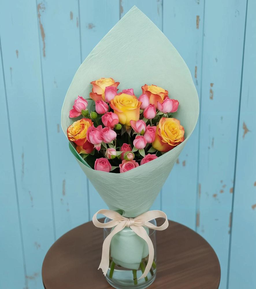 Букет цветов из: Розы в Североонежск