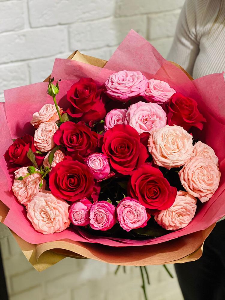 Букет цветов из: Розы в Североонежск