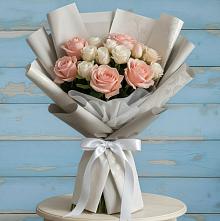 Букет цветов из:  Розы #REPLACE_PRED# Североонежск