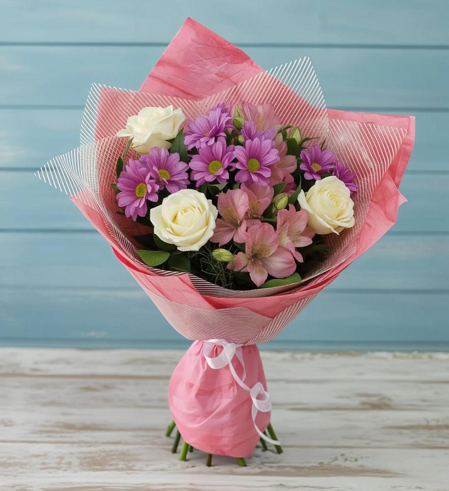 Букет цветов из: Герберы в Североонежск