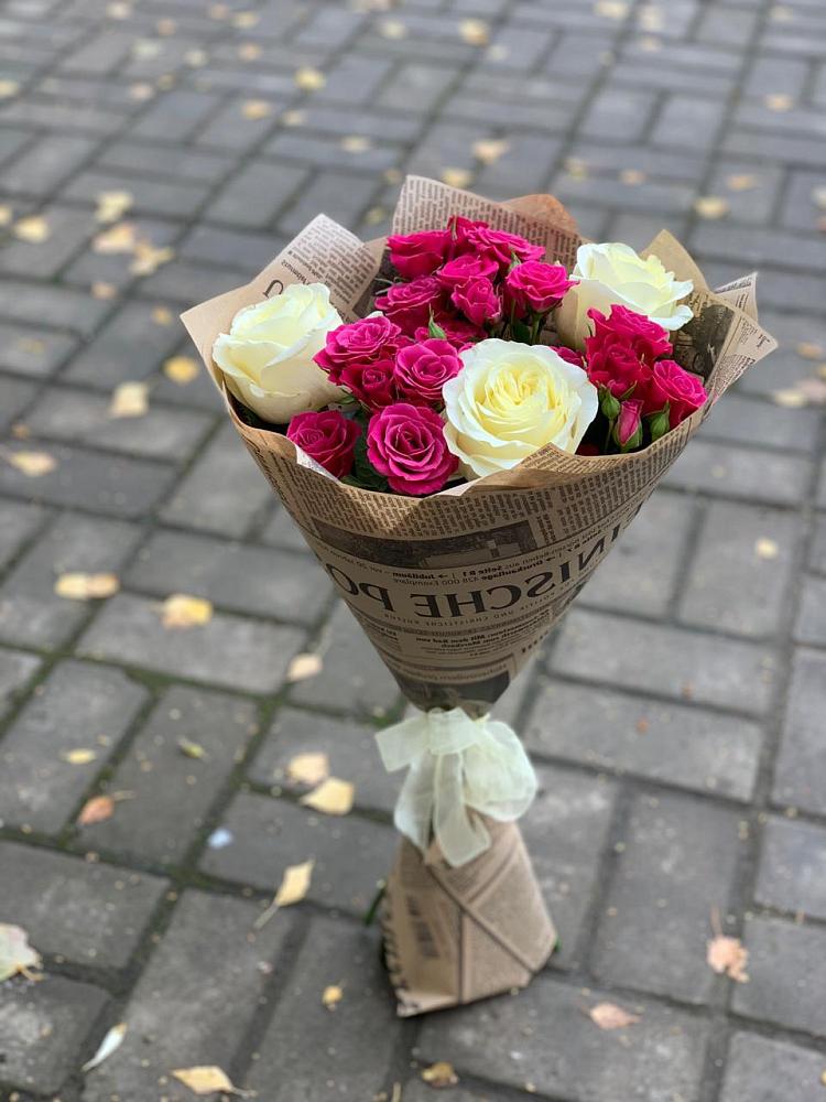 Букет цветов из: Розы в Североонежск