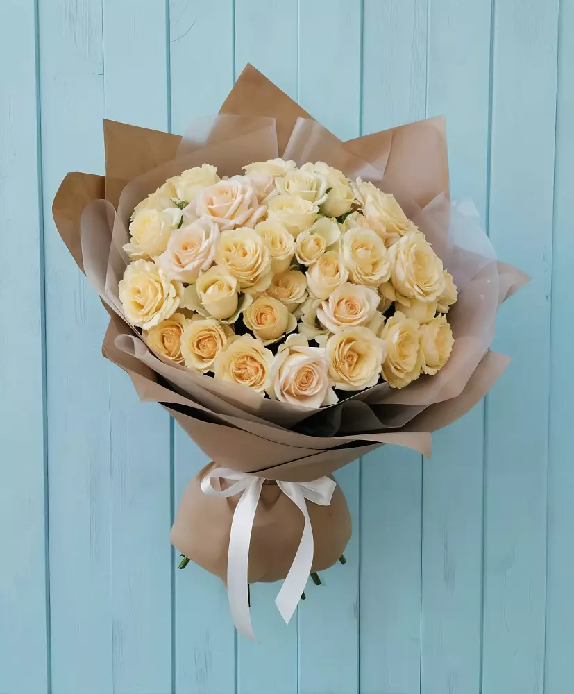 Букет Кремовое облако в Североонежск