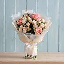 Букет цветов из:  Розы в Североонежск