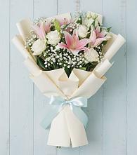 Букет цветов из:  Лилии #REPLACE_PRED# Североонежск