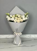 Букет цветов из:  Розы и Лизиантусы #REPLACE_PRED# Североонежск