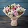 Букет цветов из: Хризантемы, Альстромерии и Розы в Североонежск